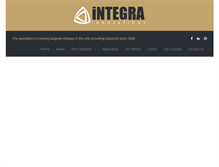 Tablet Screenshot of integra.ae