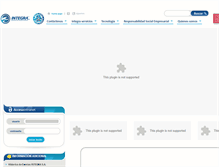 Tablet Screenshot of integra.com.co