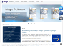 Tablet Screenshot of integra.com.pl