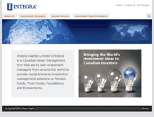 Tablet Screenshot of integra.com