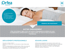 Tablet Screenshot of prod-orfea.integra.fr